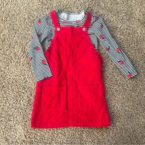 Toddler Girl Corduroy Jumper